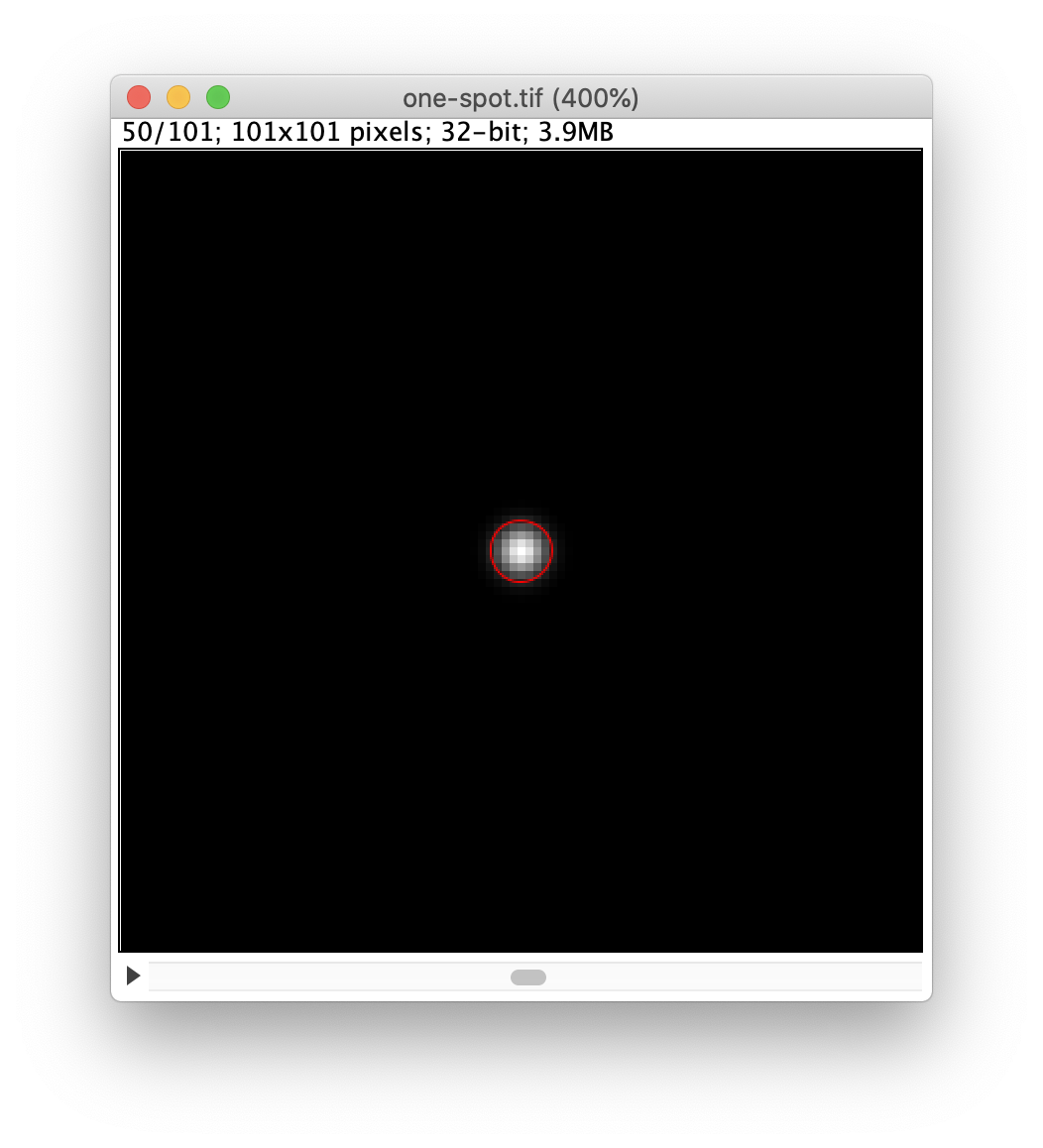 RS_FISH screenshot one spot detection