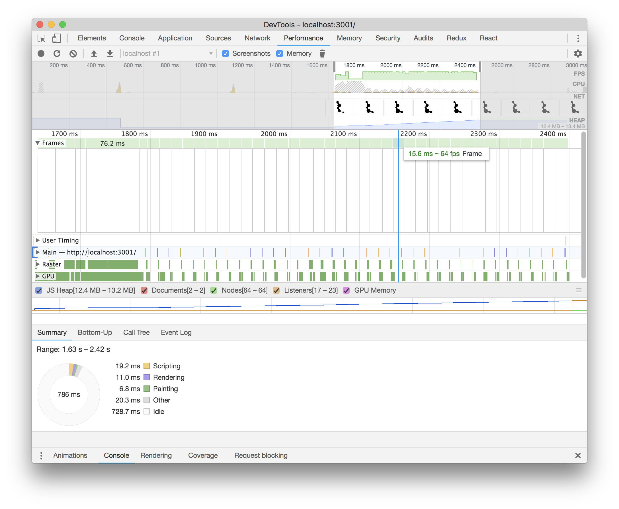 metaball performance