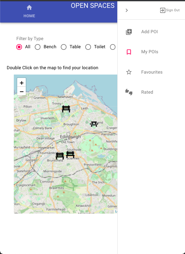 Logged in Filter View