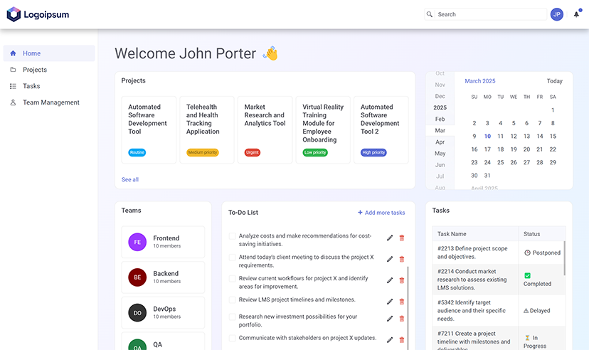 Project Tracker Application
