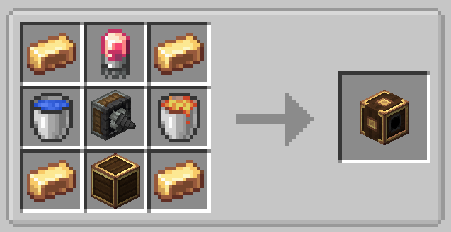 Crafting recipe