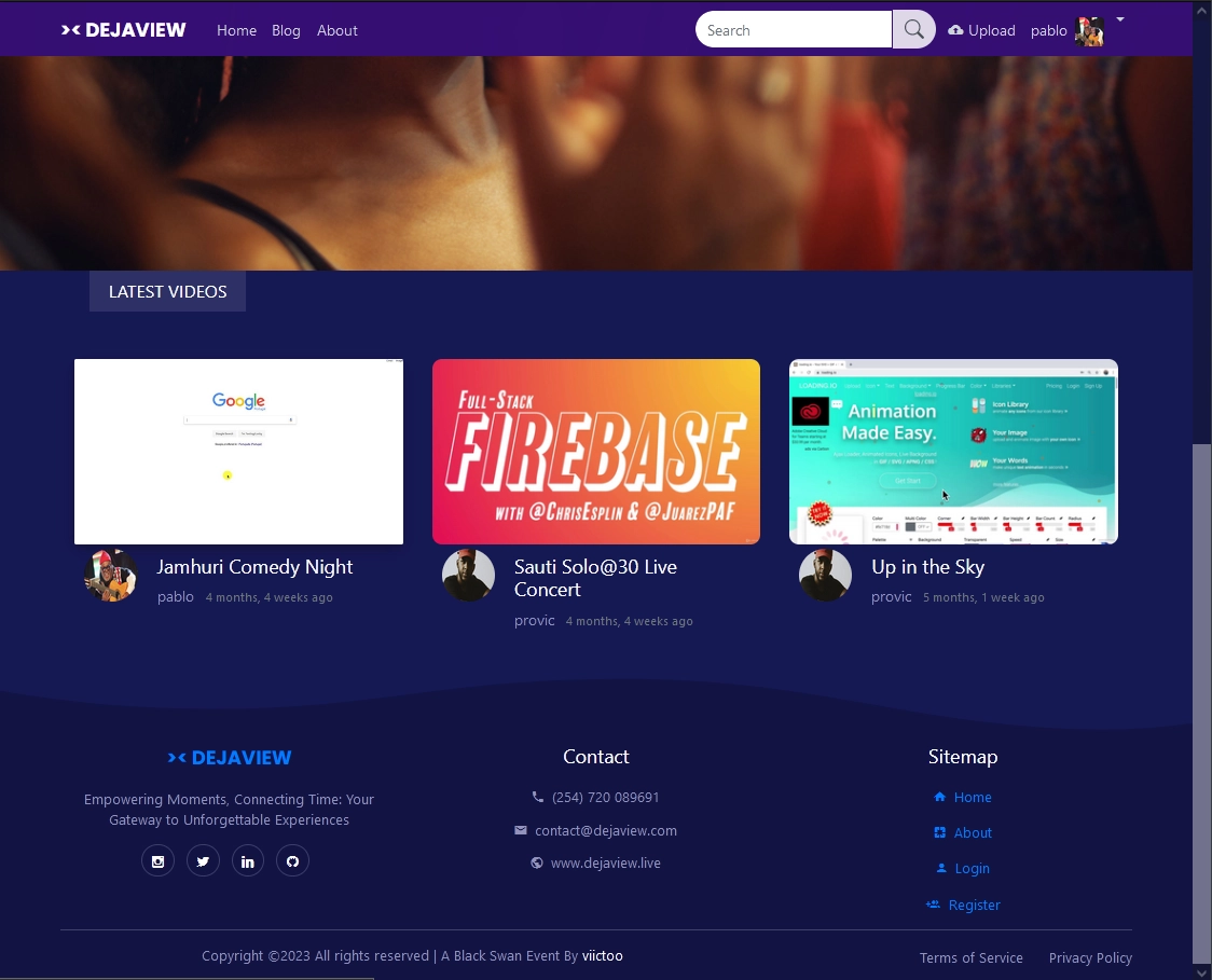 List View Screenshot